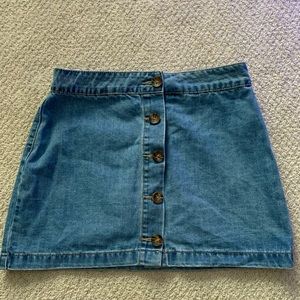 Denim Jean skirt